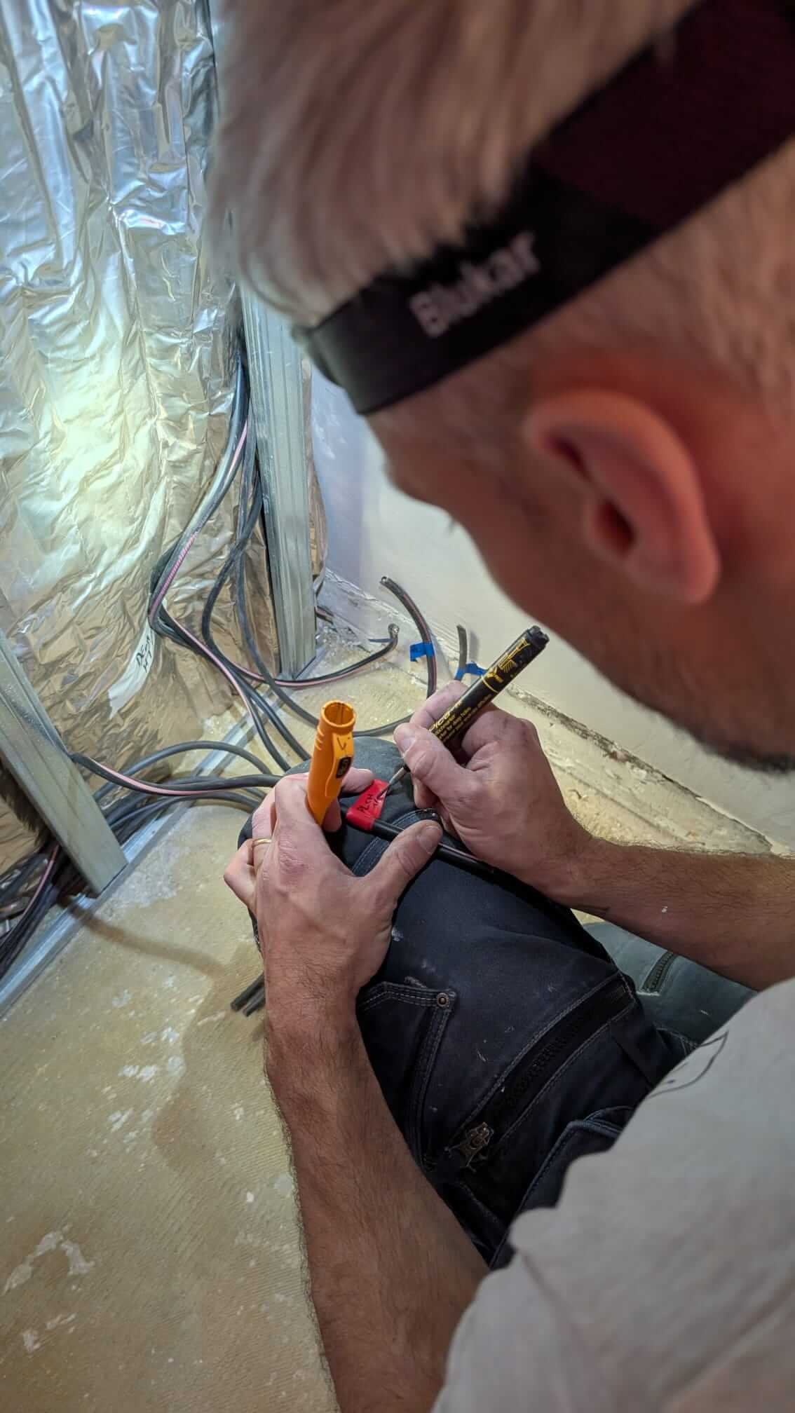 Rénovation électrique maison 3 étages à Paris - tableau et circuits aux normes