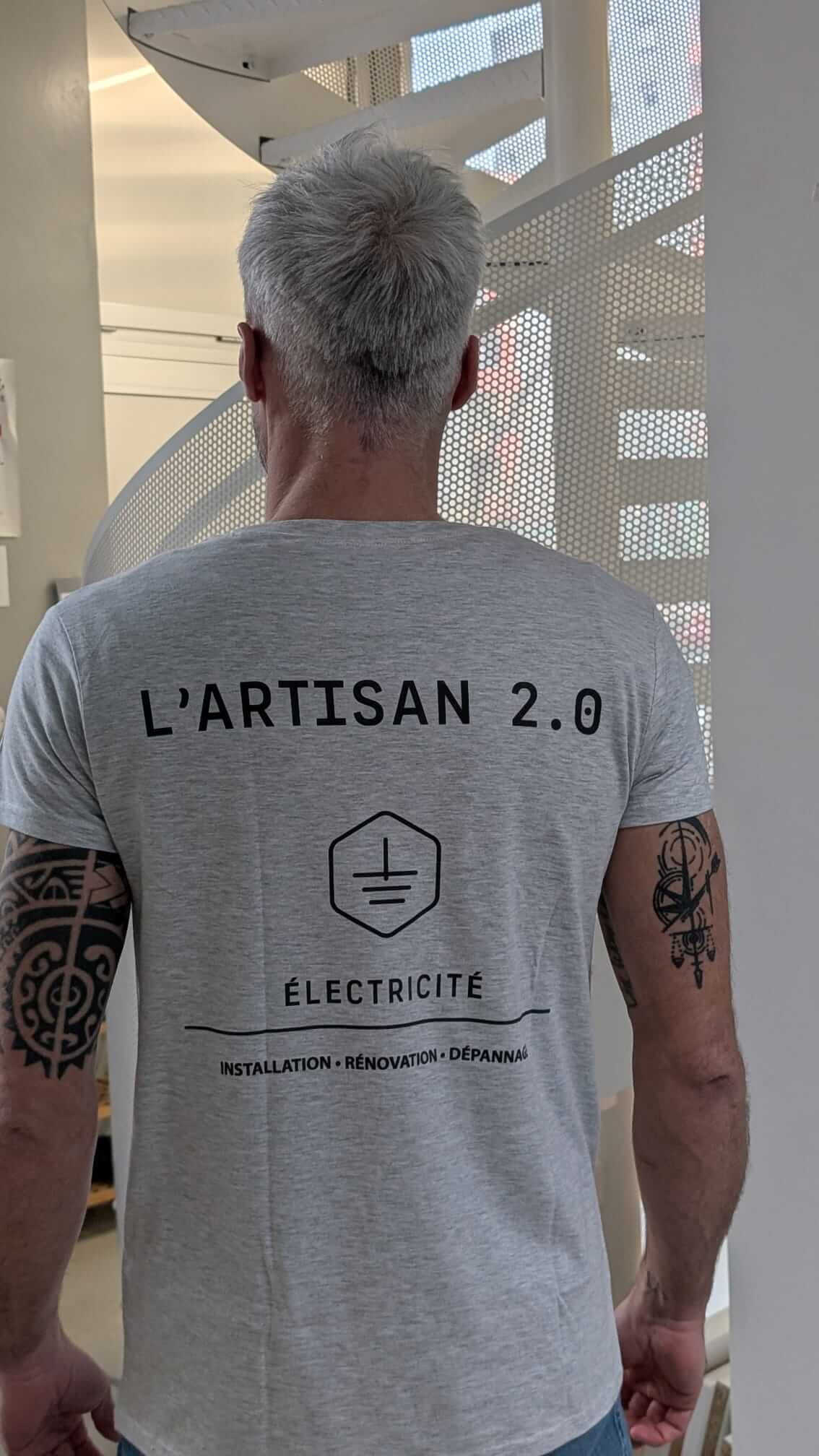 Aménagement électrique cave à Saint-Ouen - tableau secondaire